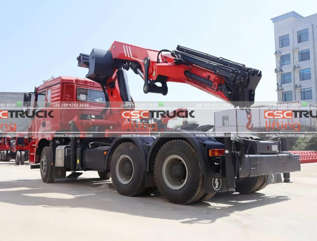 Shacman m3000 21 Ton Knuckle Boom Crane (3)