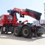 ஷாக்மேன் எம்3000usesடன் நக்கிள் பூம் கிரேன் of truck-mounted crane SHACMAN M3000 21 Ton Knuckle Boom Crane (3)