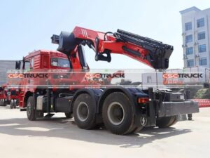 Shacman m3000 21 TON Knuckle Boom Crane (3)