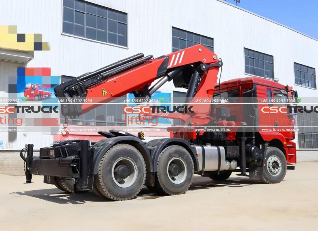 Shacman m3000 21 Ton Knuckle Boom Crane (4)