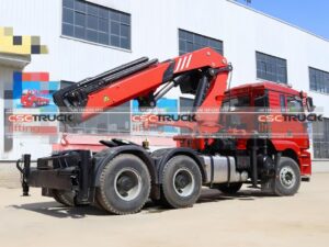 Shacman m3000 21 TON Knuckle Boom Crane (4)