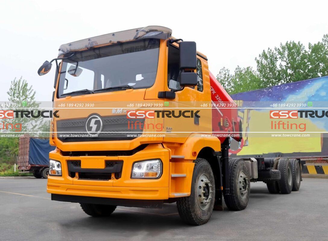 Shacman m3000 9 Ton Knuckle Boom Crane