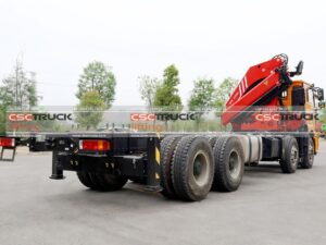 SHACMAN M3000 9 Grúa k'uk'umel articulada u tonelada (4)