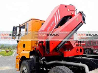 SHACMAN M3000 9 Ton Knuckle Boom Crane (7)