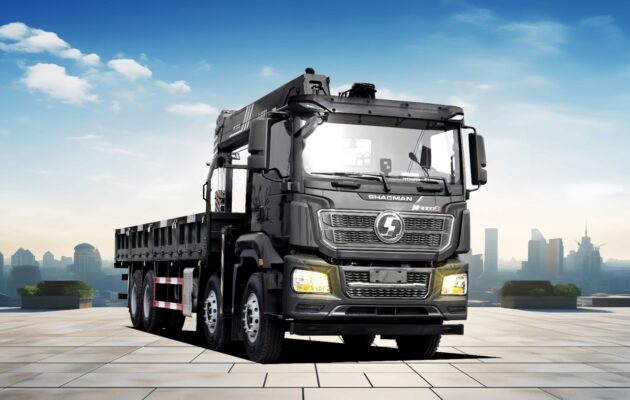 SHACMAN M3000 Truck Telescopic Crane 14 טוֹן (2)