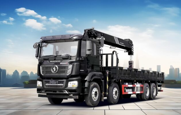 SHACMAN M3000 Truck Telescopic Crane 14 טוֹן