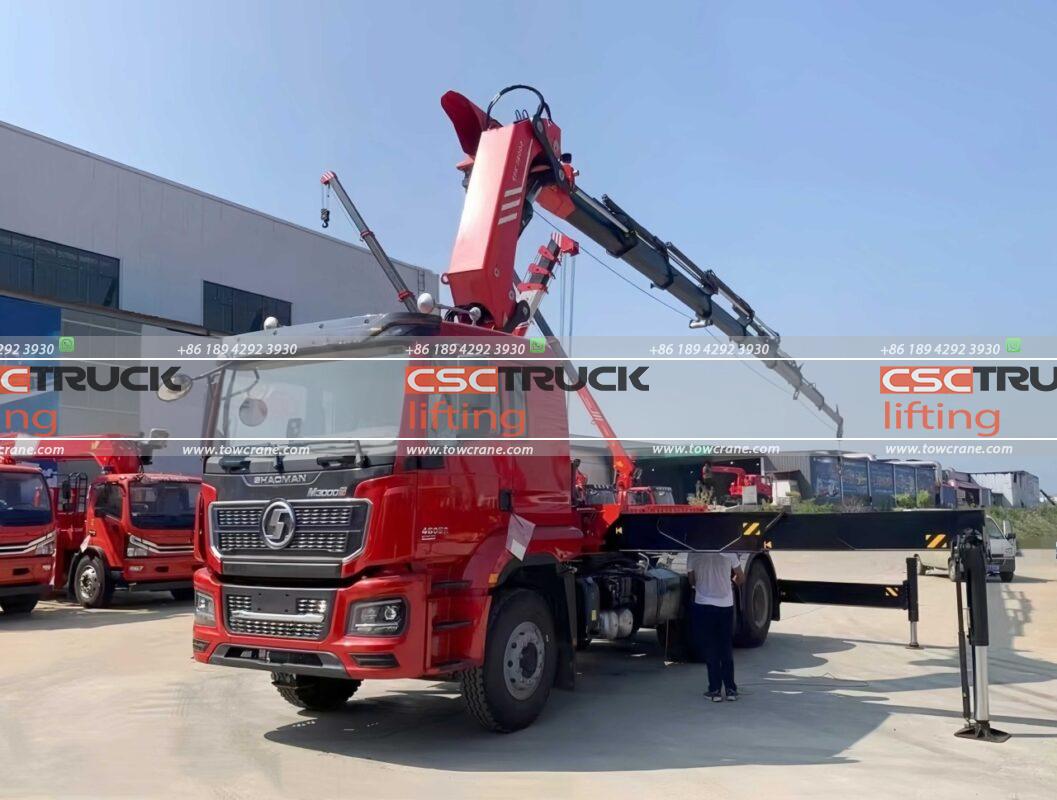 SHACMAN M3000S 23 Тонний кран з поворотною стрілою
