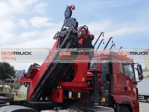 SHACMAN M3000S 23 Grue à flèche articulée d'une tonne (6)