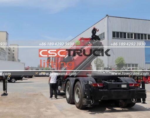 SHACMAN M3000S 23 Тонний кран з поворотною стрілою (8)