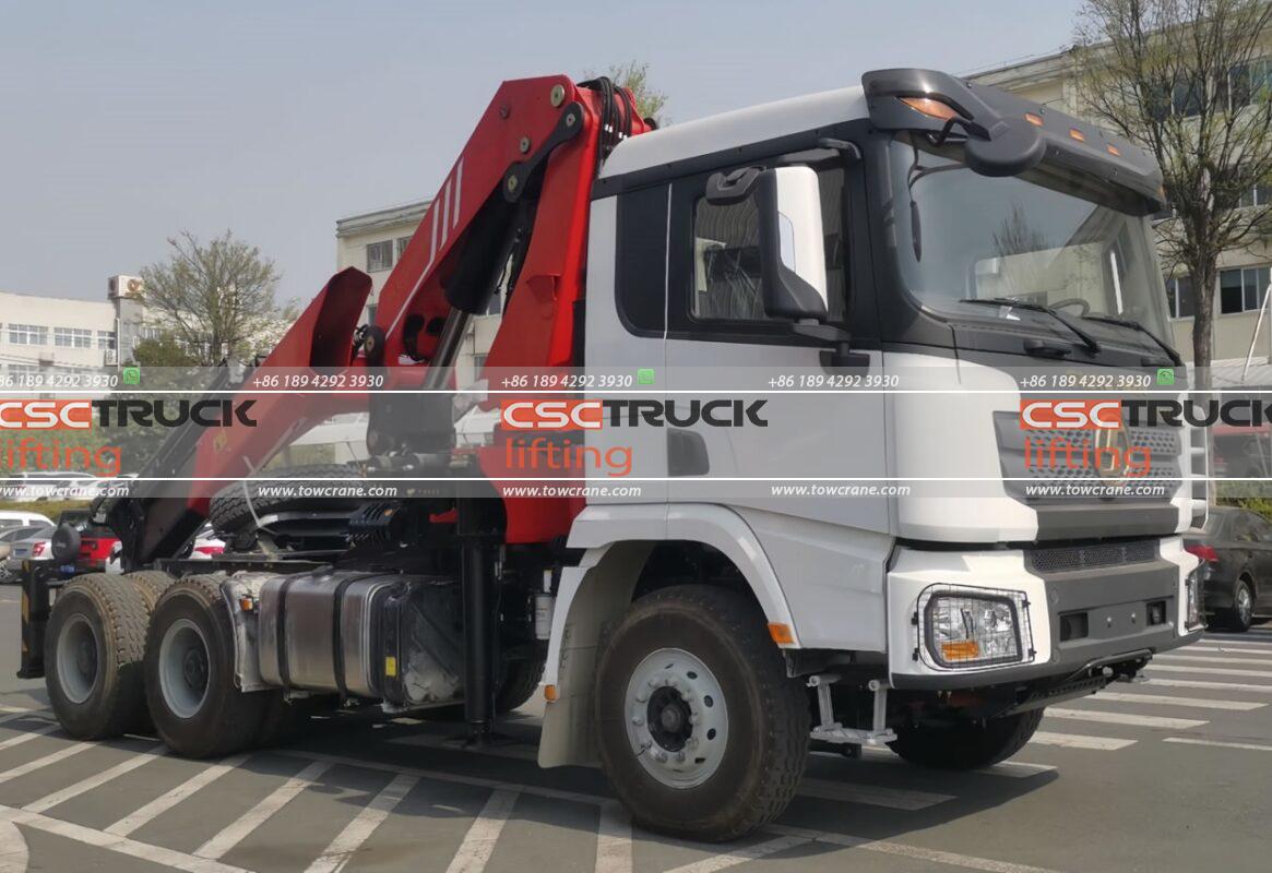 Shacman x3000 21 Ton Knuckle Boom Crane (2)
