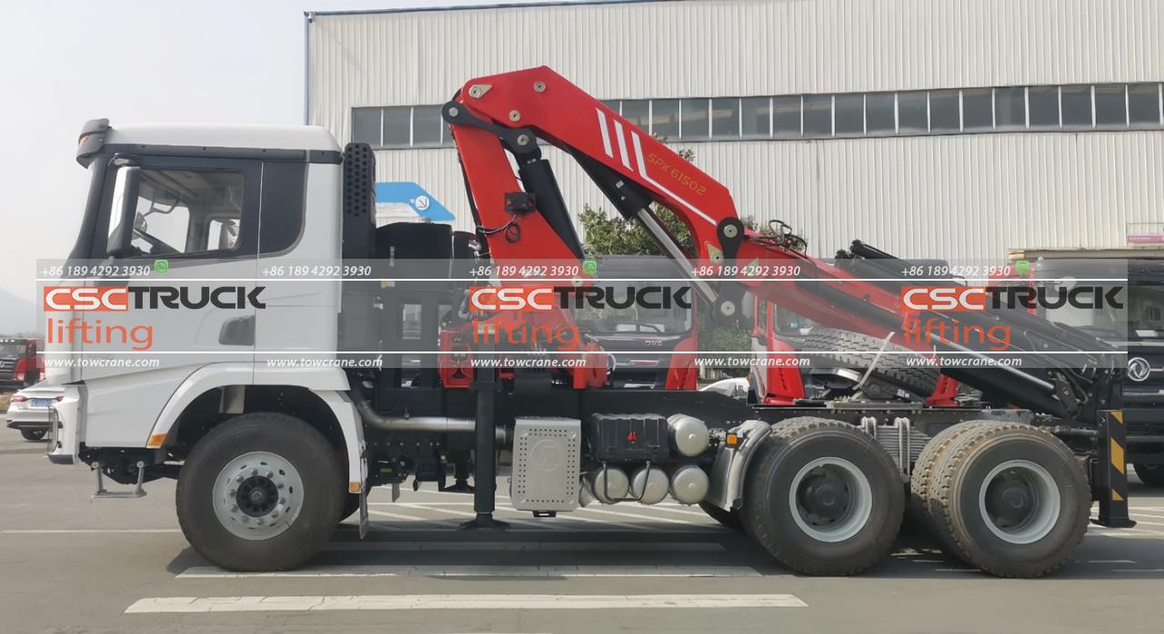 Shacman x3000 21 Ton Knuckle Boom Crane (5)