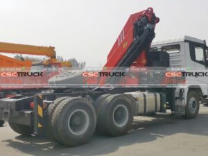 SHACMAN X3000 21 Ton Knuckle Boom Crane (6)