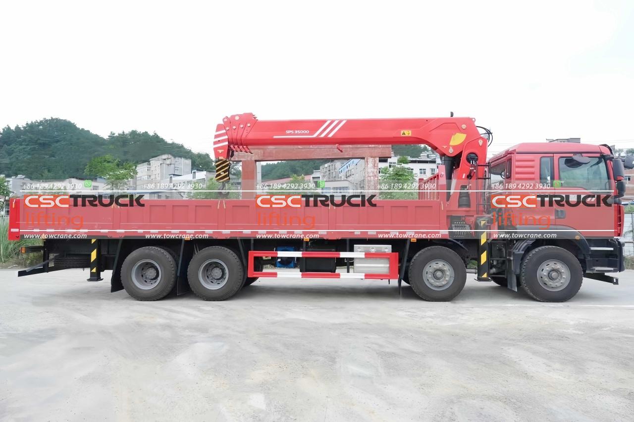 SITRAK 14 To pupọ r hestopic Crane (5) SITRAK 14 Ton Truck Telescopic Crane (5)