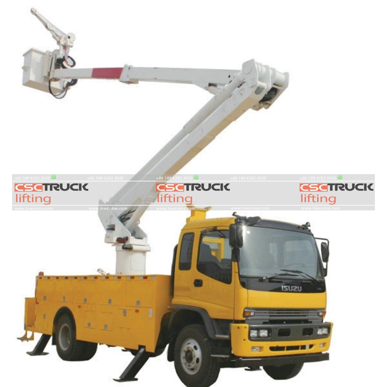 Bucket Trucks Essential Equipment for Elevated Work Tow Crane