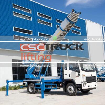 45M HOWO Ladder Lift Truck (2)
