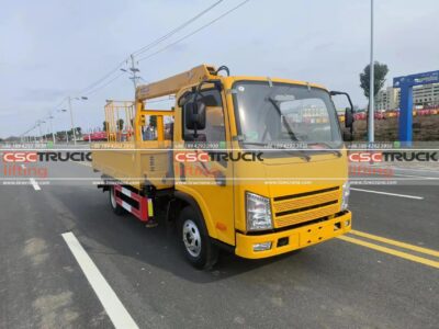 FAW Truck With 3.2T XCMG Crane