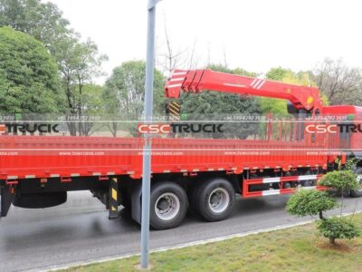 Chenglong H5 270Horsepower 6X2 25Ton Truck Mounted Crane Vehicle