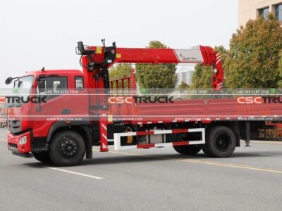 Dajin'Gang Es7 220Horsepower 4X2 18Ton Truck Mounted Crane