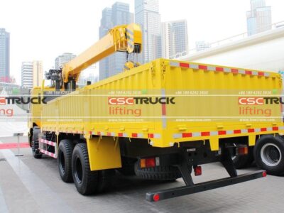 Genlyon C500 450Horsepower 8X4 31Ton Truck Mounted Crane Vehicle