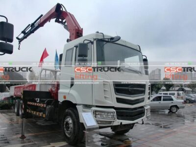 Hanma 420Horsepower 6X4 25Ton Truck Mounted Crane