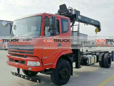 Haolong 180Horsepower 4X2 18Ton With Crane Truck