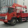Haoman H3 129Horsepower 4X2 4.5Ton Truck Mounted Crane