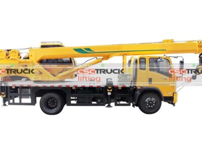 Huashen T5 140Horsepower 4X2 8Ton Four Section Boom Crane