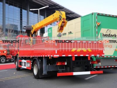 J6L 220Horsepower 4X2 18Ton Truck Mounted Crane