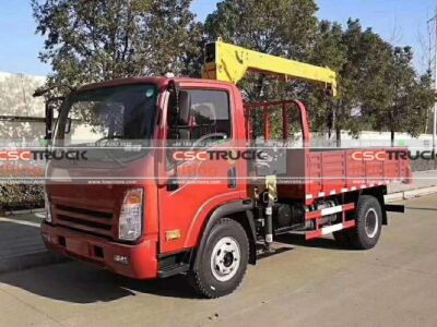 Opulli 129Horsepower 4X2 4.5Ton Truck Mounted Crane
