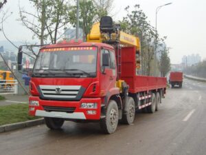 ሩሎን 270 Shereeper 8x4 31 ኛ ደረጃ የጭነት መኪና የተዳከሙ ክሬኖች