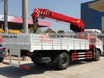 Tianjin 180Horsepower 4X2 15Ton Truck With Crane
