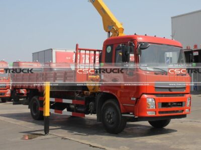 Tianjin 180Horsepower 4X2 6.3Ton Truck Mounted Crane