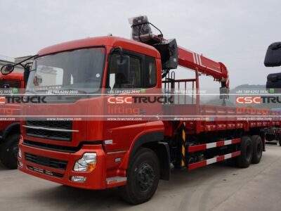 Tianlong 245Horsepower 6X4 25Ton Truck Mounted Crane