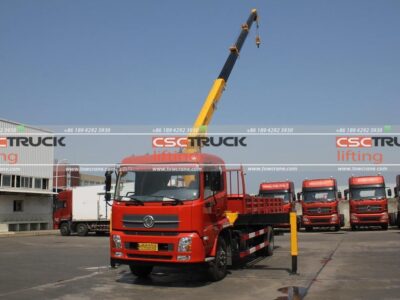 Dongfeng 16 Ton Tow Truck With Crane