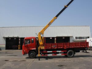 Dongfeng 16 ကရိန်းဖြင့် Ton Tow Truck