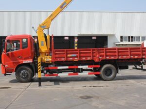 Dongfeng 16 ကရိန်းဖြင့် Ton Tow Truck