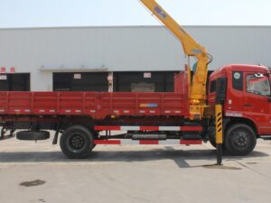 Dongfeng 16 ကရိန်းဖြင့် Ton Tow Truck