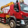 Dongfeng 18 တန်ထရပ် Telescopic Crane
