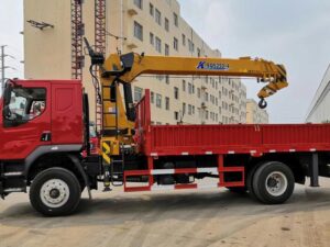 Dongfeng 18 တန်ထရပ် Telescopic Crane