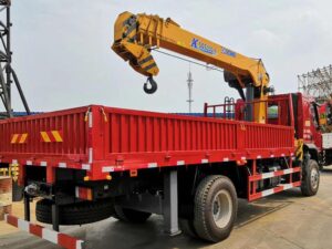 Dongfeng 18 တန်ထရပ် Telescopic Crane