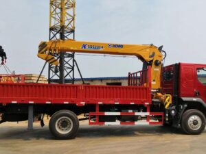 Dongfeng 18 တန်ထရပ် Telescopic Crane