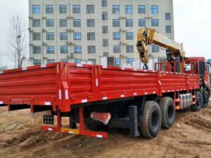 Dongfeng 31 တန်ထရပ် Telescopic Crane