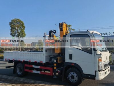 Howo 14 Ton Truck Mounted Palginer Crane