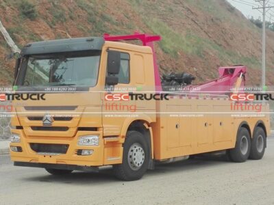 Howo 25Ton Integrated Tow Truck