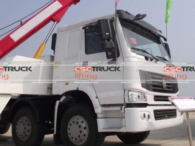 Howo 31 Ton Tow Truck With Crane