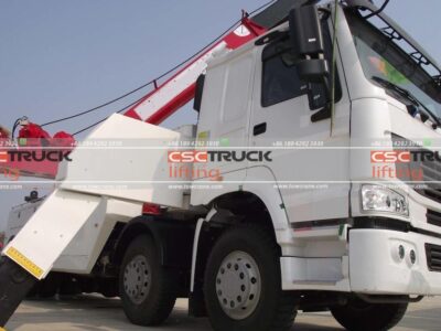 Howo 31 Ton Tow Truck With Crane