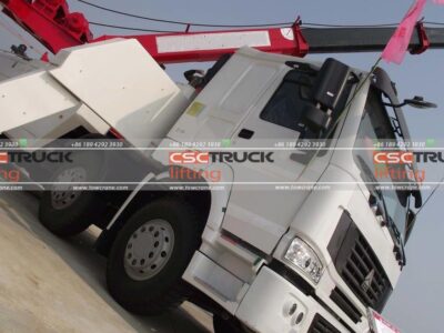 Howo 31 Ton Tow Truck With Crane