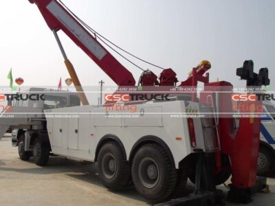 Howo 31 Ton Tow Truck With Crane