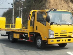 ኢሱዙ Kv600 የ Qingling 130 የፈረስ ጉልበት 4X2 7ቶን Wrecker
