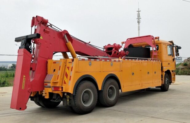Shaanxi 25 ቶን የተቀናጀ ተጎታች መኪና